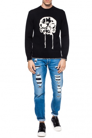Distressed jeans, zdjęcie 2 Distressed jeans od Alexander McQueen